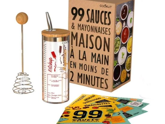 SHAKER 99 SAUCES MAISON À LA MAIN