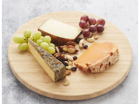 Plateau rond pivotant 35 cm en bambou