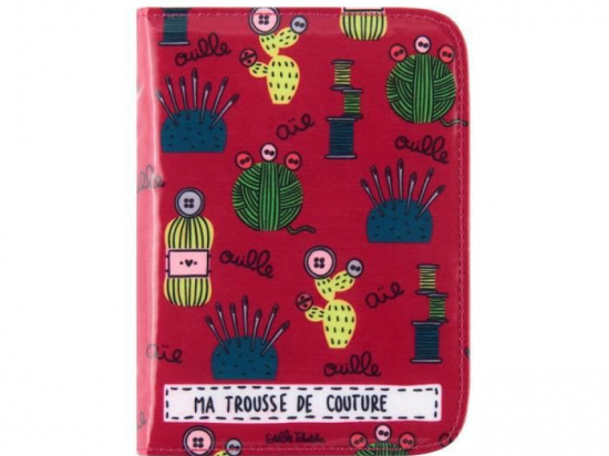 Trousse à couture ANGORA (garnie) Couture cactus